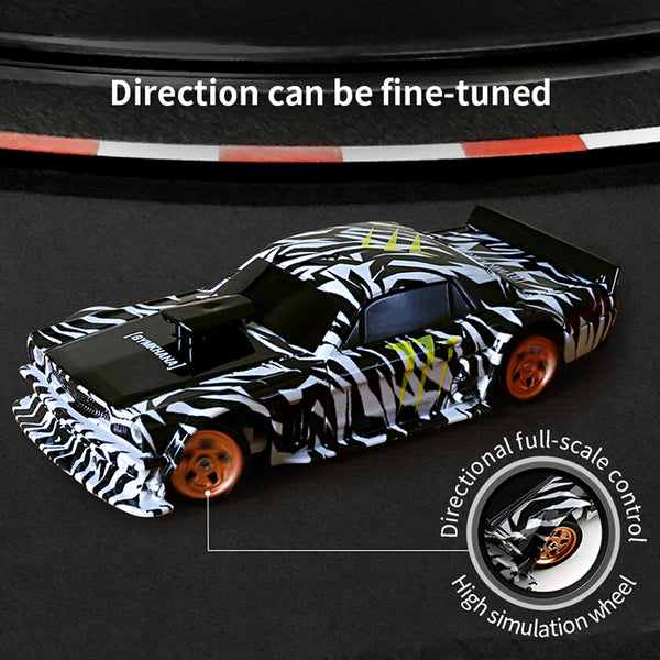 2.4Ghz Four Wheel Drive Mini RC Drift Car With Built-In GYRO & Lights