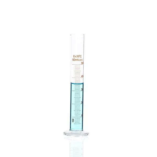 250ml Borosilicate Glass Labware Graduated Measuring Cylinder