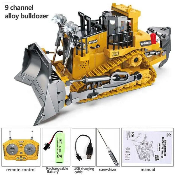 1/24 Scale RC Construction Equipment - Bulldozer