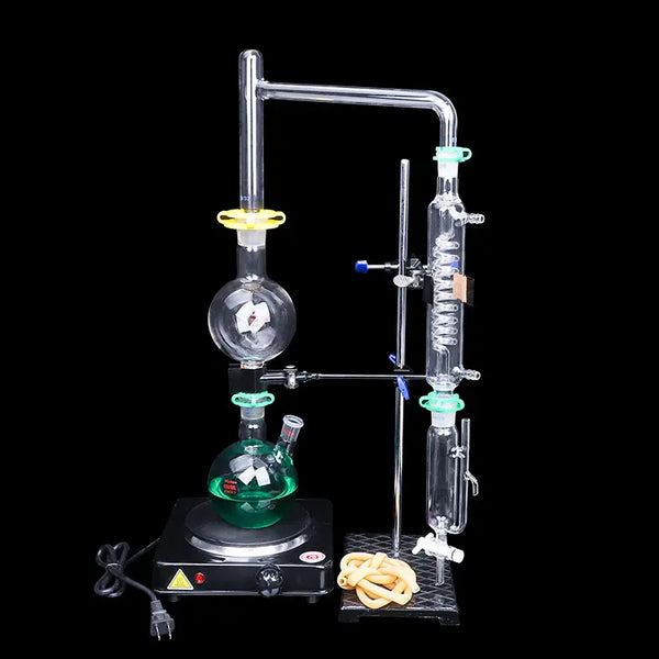 500ml Essential Oil Distillation/Extraction Apparatus Kit With Separation Funnel