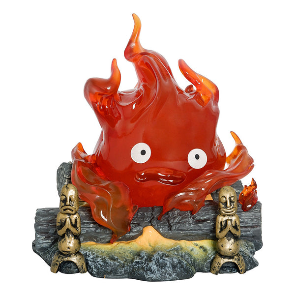 Howl's Moving Castle Calcifer Figure W/Light up Base
