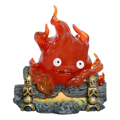 Howl's Moving Castle Calcifer Figure W/Light up Base