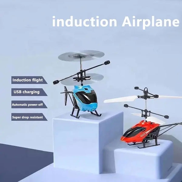 Inductive Flying Helicopter Toy