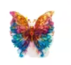 Spiral Cut Jigsaw Puzzle With Animal Shaped Pieces - Butterfly