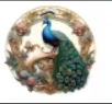 Spiral Cut Jigsaw Puzzle With Animal Shaped Pieces - Peacock
