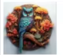 Spiral Cut Jigsaw Puzzle With Animal Shaped Pieces - Owl