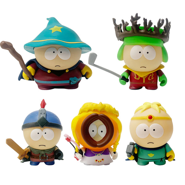 South Park Mini Figures Stick Of Truth 5Pc Set