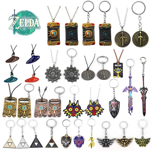 The Legend of Zelda Metal Necklace Keychain Trinket – Island Toys
