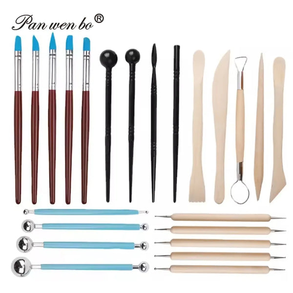 23 Pcs Modeling Sculpting Clay Tool Set