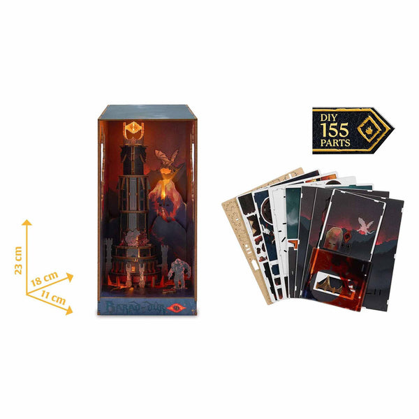 Tiny Adventures Book Nooks: Lord of the Rings - Barad-Dur