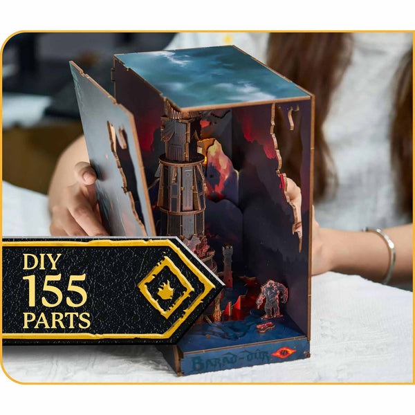 Tiny Adventures Book Nooks: Lord of the Rings - Barad-Dur