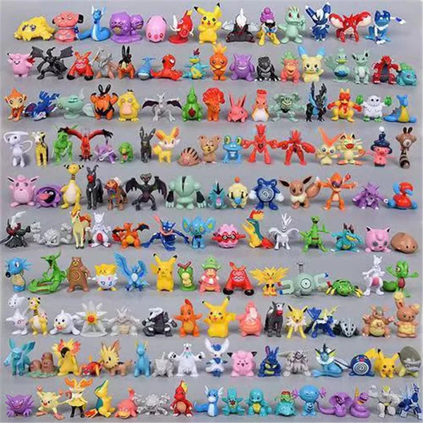 Pokemon Assorted Mini 2-4CM Figures