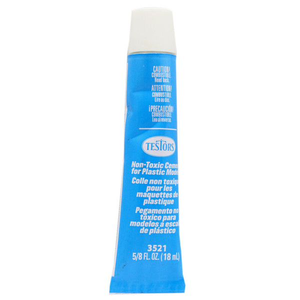 Non-Toxic Plastic Cement, 5/8 oz