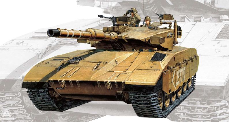 Academy 1/72 Merkava Mk. IIi