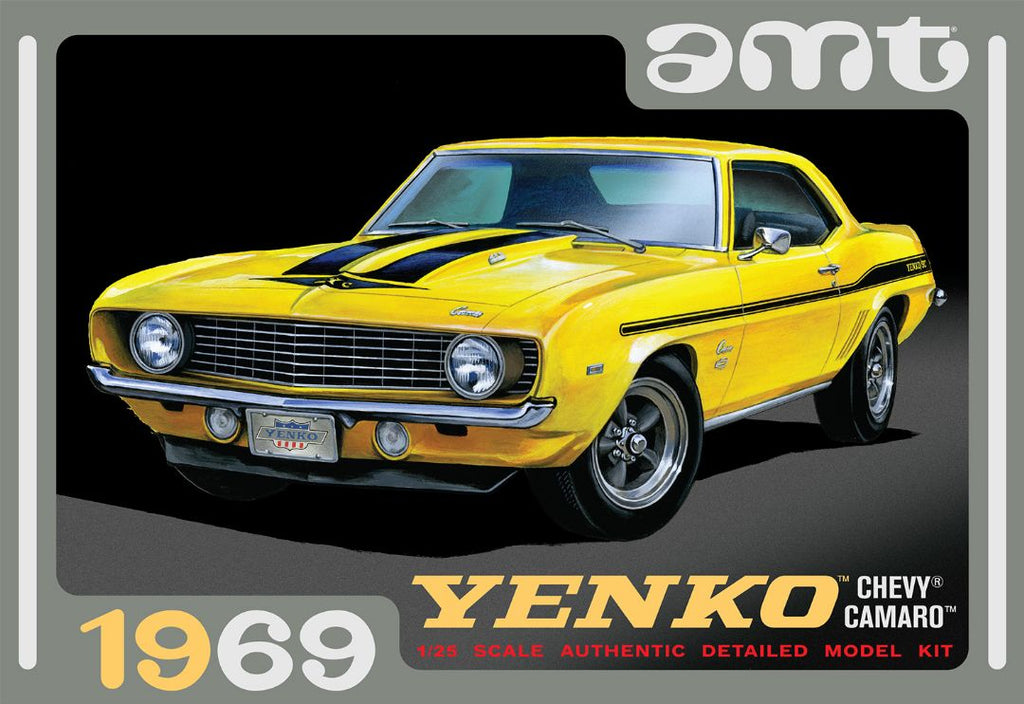 AMT 1969 Chevy Camaro (Yenko) 1/25 Model Kit (Level 2)