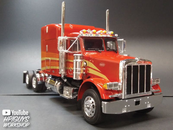 AMT Peterbilt 378 Long Hauler Semi Tractor 1/24 Model Kit