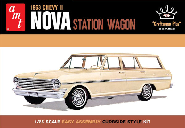 AMT 1963 Chevy II Nova Station Wagon "Craftsman Plus Series"