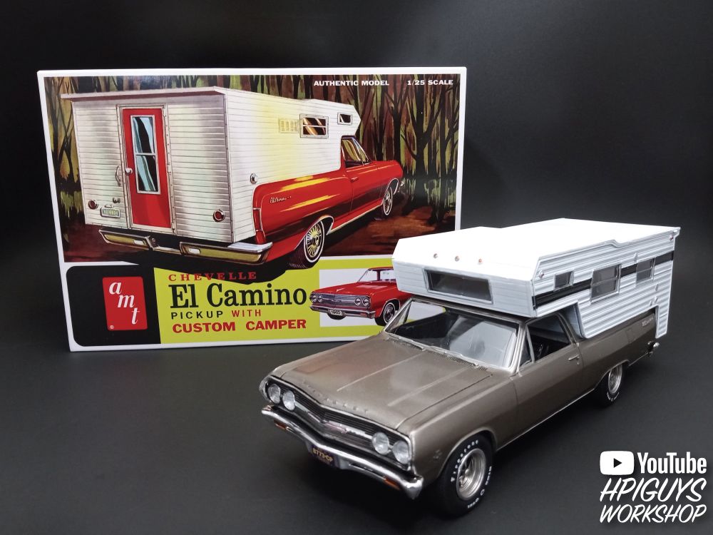 AMT 1/25 1965 Chevy El Camino w/Camper