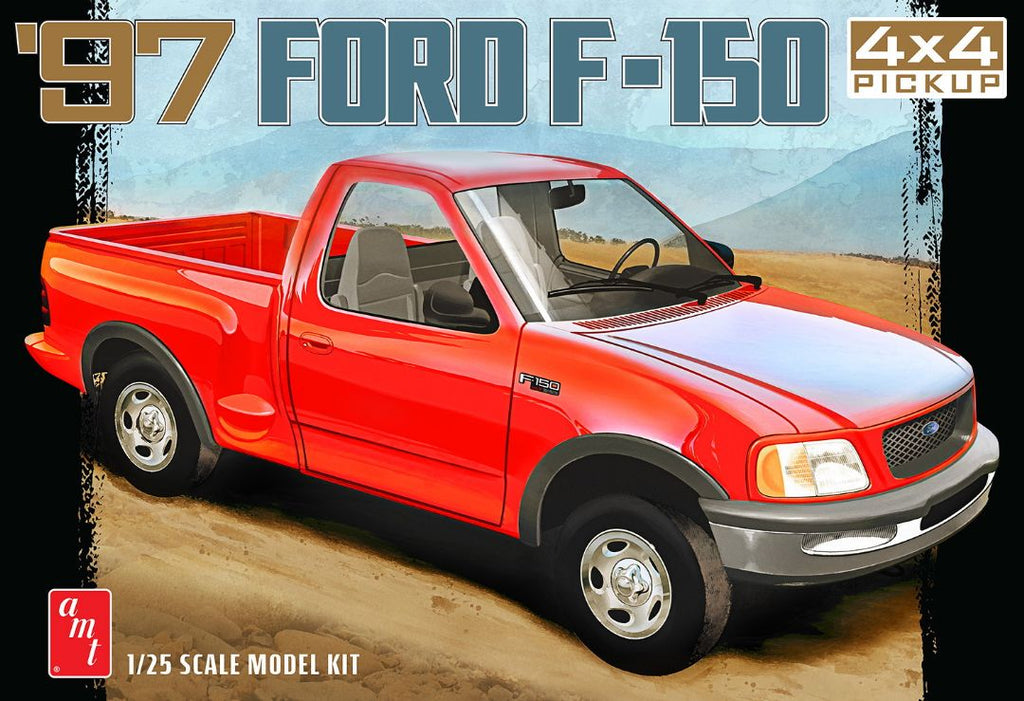 AMT 1997 Ford F-150 4x4 Pickup 1/25 Model Kit (Level 2)