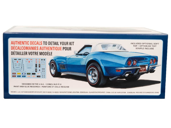 AMT 1/25 1972 Chevy Corvette Roadster Model Kit