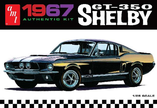 AMT 1967 Shelby GT-350 Authentic Kit 1/25 Model Kit (Level 2)