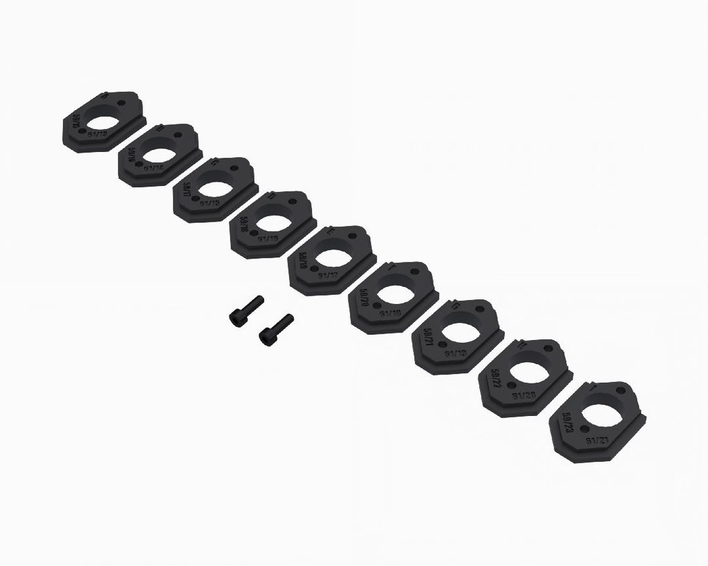 Arrma Motor Plate Set - GROM (9 pcs)