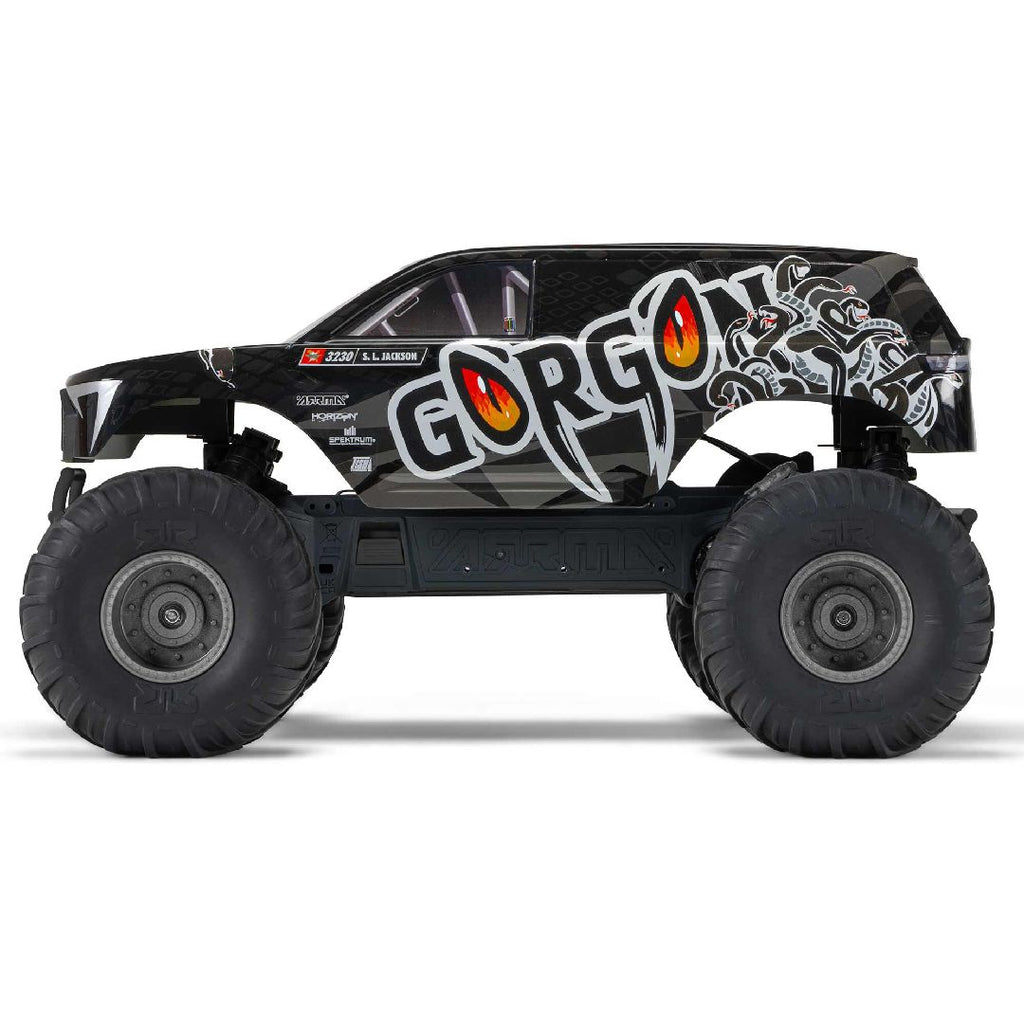 Arrma 1/10 GORGON 2wd Monster Truck RTA Kit - Gun Metal