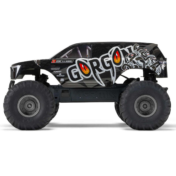Arrma 1/10 GORGON 2wd Monster Truck RTA Kit - Gun Metal