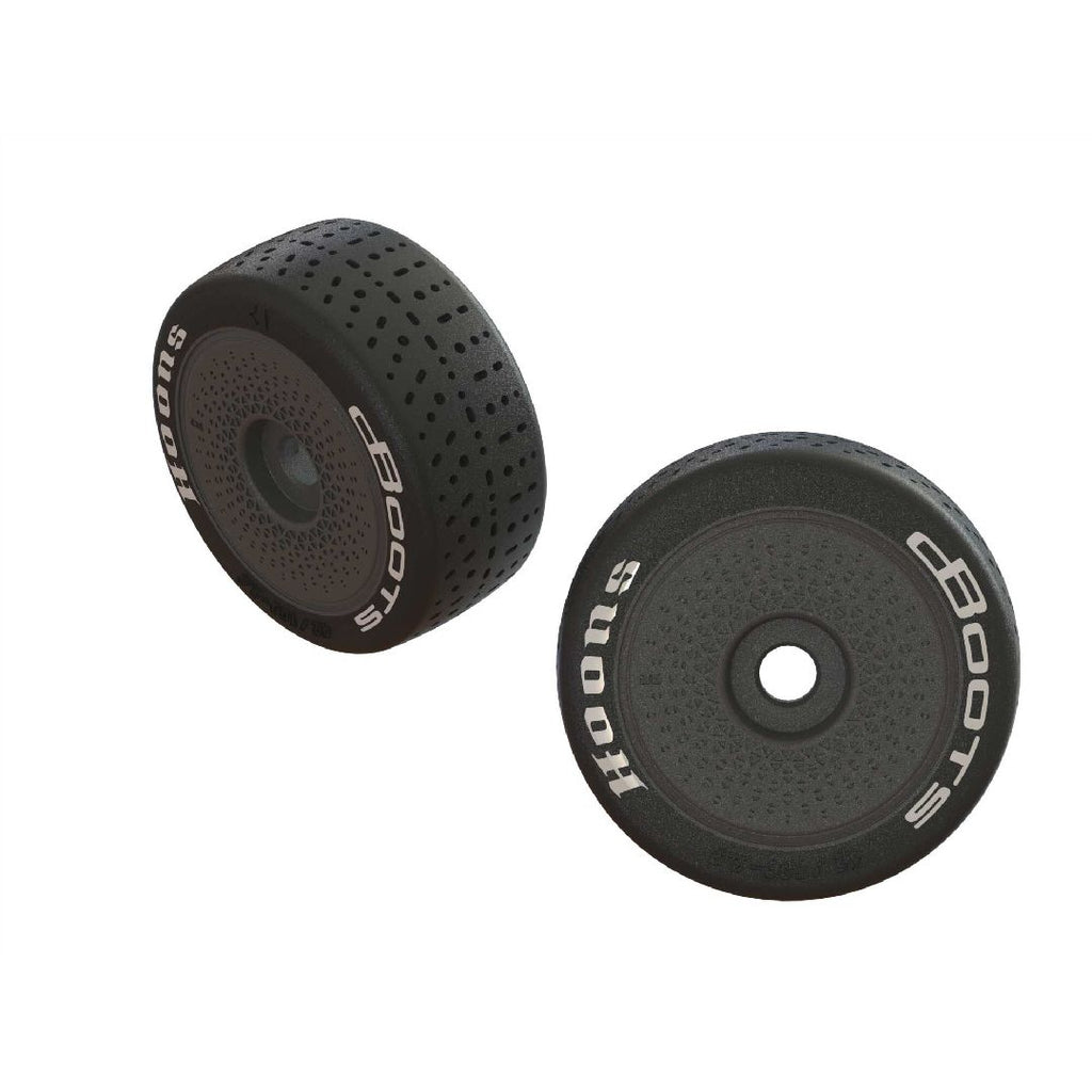 Arrma 'Hoons' 42/100 2.9 Tire, on Black Belted Speed Wheels (2)