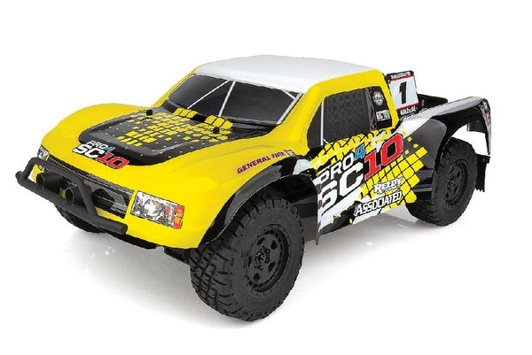 Team Associated Pro4 SC10 Brushed RTR LiPo Combo