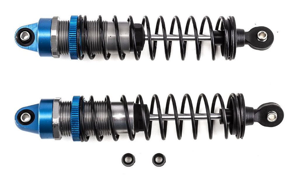 Team Associated Rival MT10 FT Shock Kit, rear, aluminum