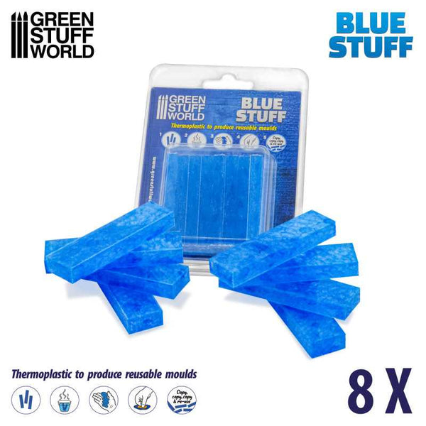 GSW Blue Stuff Mold 8 bars