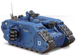 Warhammer 40,000 Space Marines Land Raider Crusader