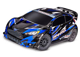 Traxxas Fiesta ST Rally 1/10 Brushless AWD Rally Car RTR - Blue