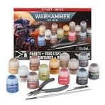 Warhammer 40,000 - Paints + Tools Set