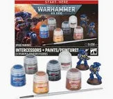 Space Marines: Intercessors Marines + Paints Set