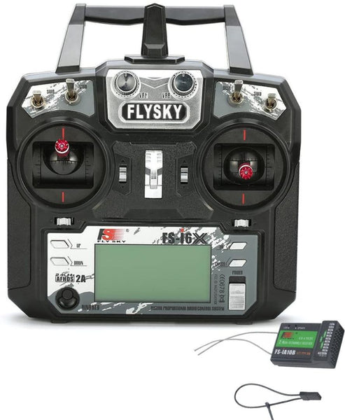 Flysky i6X 2.4Ghz 10 Channel Dual Stick Radio w/ LCD and FS-iA6B