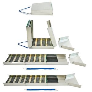 Aluminium Folding Sluice Box – Extended 50″ Folded 15″