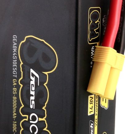 Gens Ace G-Tech 8000mAh 4S 14.8V 100C LiPo EC5 Plug