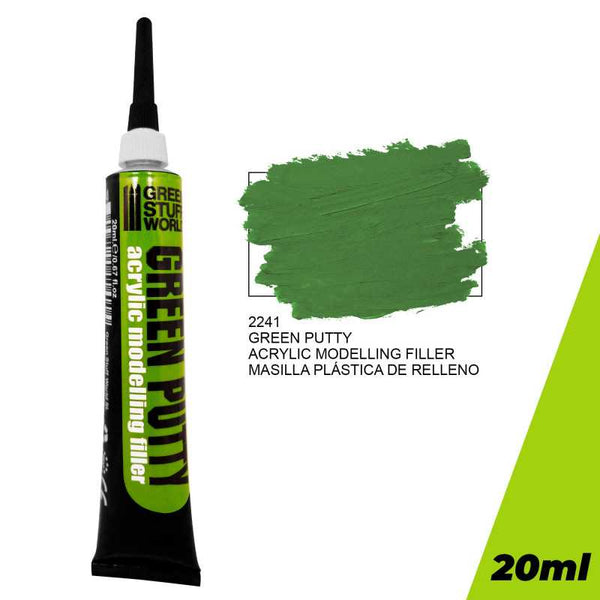 Green Putty Acrylic Modelling Filler