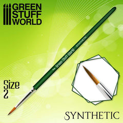 GREEN SERIES Synthetic Brush - Size 2