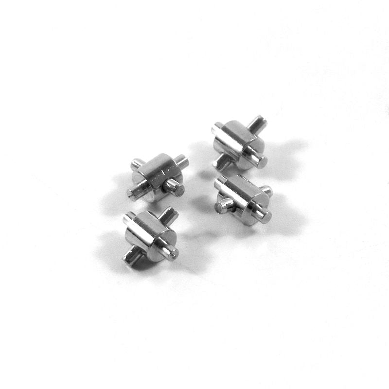 Hobby Plus Steel U-Joint Cross Ball Set (4)