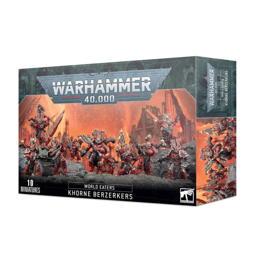 Warhammer 40,000 - World Eaters - Khorne Berzerkers