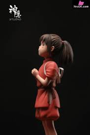 Studio Ghibli Spirited Away Ogino Chihiro Anime Figure 10CM
