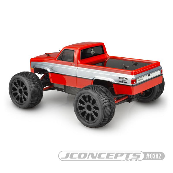 JConcepts 1982 GMC K10 Traxxas 1/16th E-Revo body