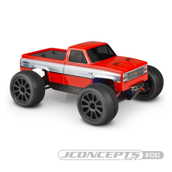 JConcepts 1982 GMC K10 Traxxas 1/16th E-Revo body