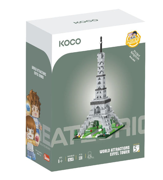 KOCO Eiffel Tower - 538 Pieces
