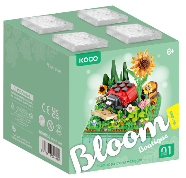 KOCO Insect & plant - Ladybird - 659 Pieces