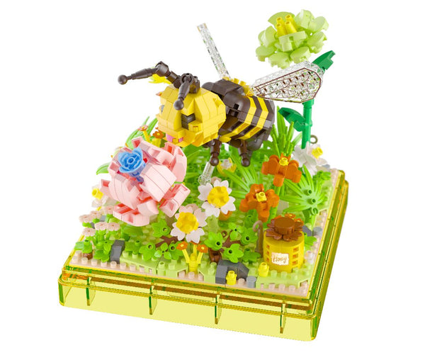 KOCO Insect & plant - Bee - 668 Pieces