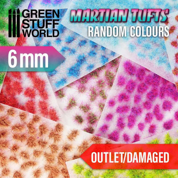 Martian Fluor Tufts - OUTLET / DAMAGED